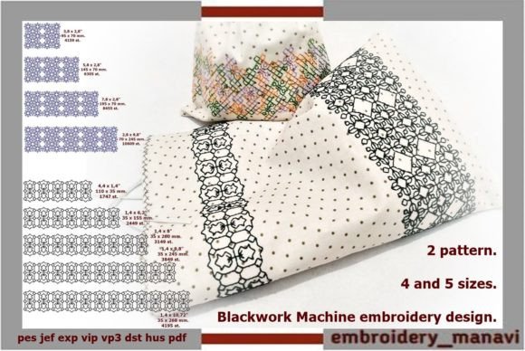 Blackwork: A Timeless Border for Meaningful Handmade Gifts