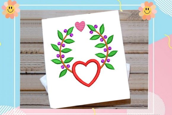 Floral Wreath Heart Review