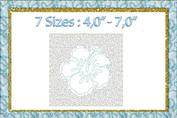 Flower Quilting Pattern