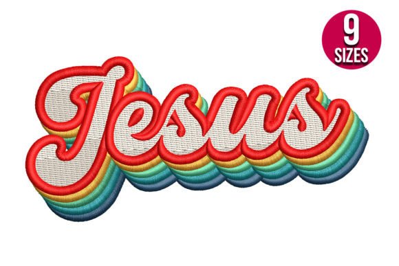 Jesus Retro Embroidery Design Review