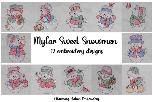 Mylar Sweet Snowmen Review