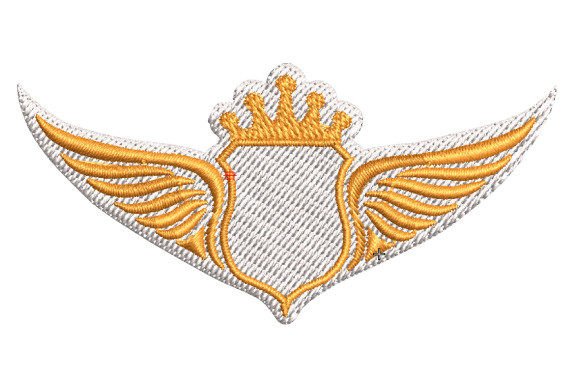 Winged Crown Frame